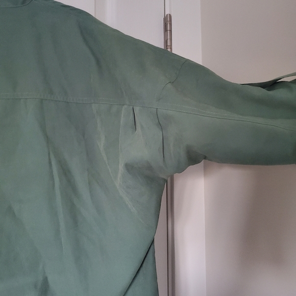 LIFE IN PROGRESS Lightweight Green Jacket sz. Sm - Picture 5 of 7